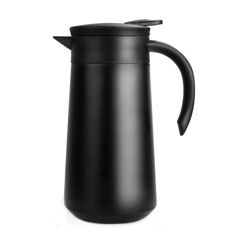 GearRoot 28oz Coffee Carafe Airpot Insulated Coffee Urn Stainless Steel Vacuum Thermal Pot Flask for Coffee, Hot Water, Tea, Hot Beverage - Keep 9 Hours Hot, 18 Hours Cold - Image 1